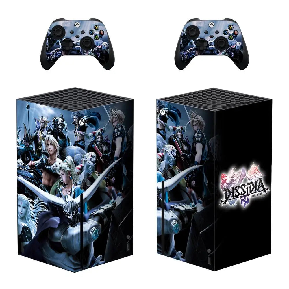 Final Fantasy Xbox Series X Vinyl Wrap Sticker – Legendary Fantasy Edition