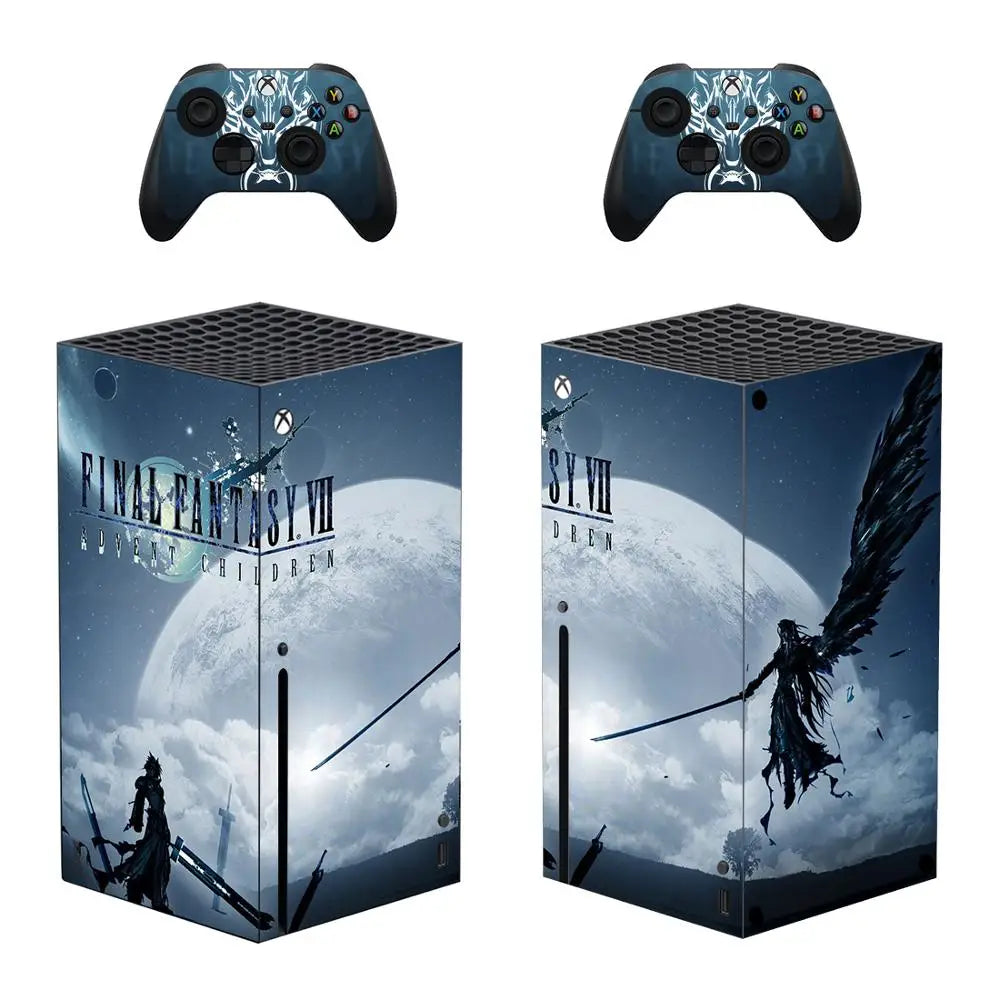 Final Fantasy Xbox Series X Vinyl Wrap Sticker – Legendary Fantasy Edition