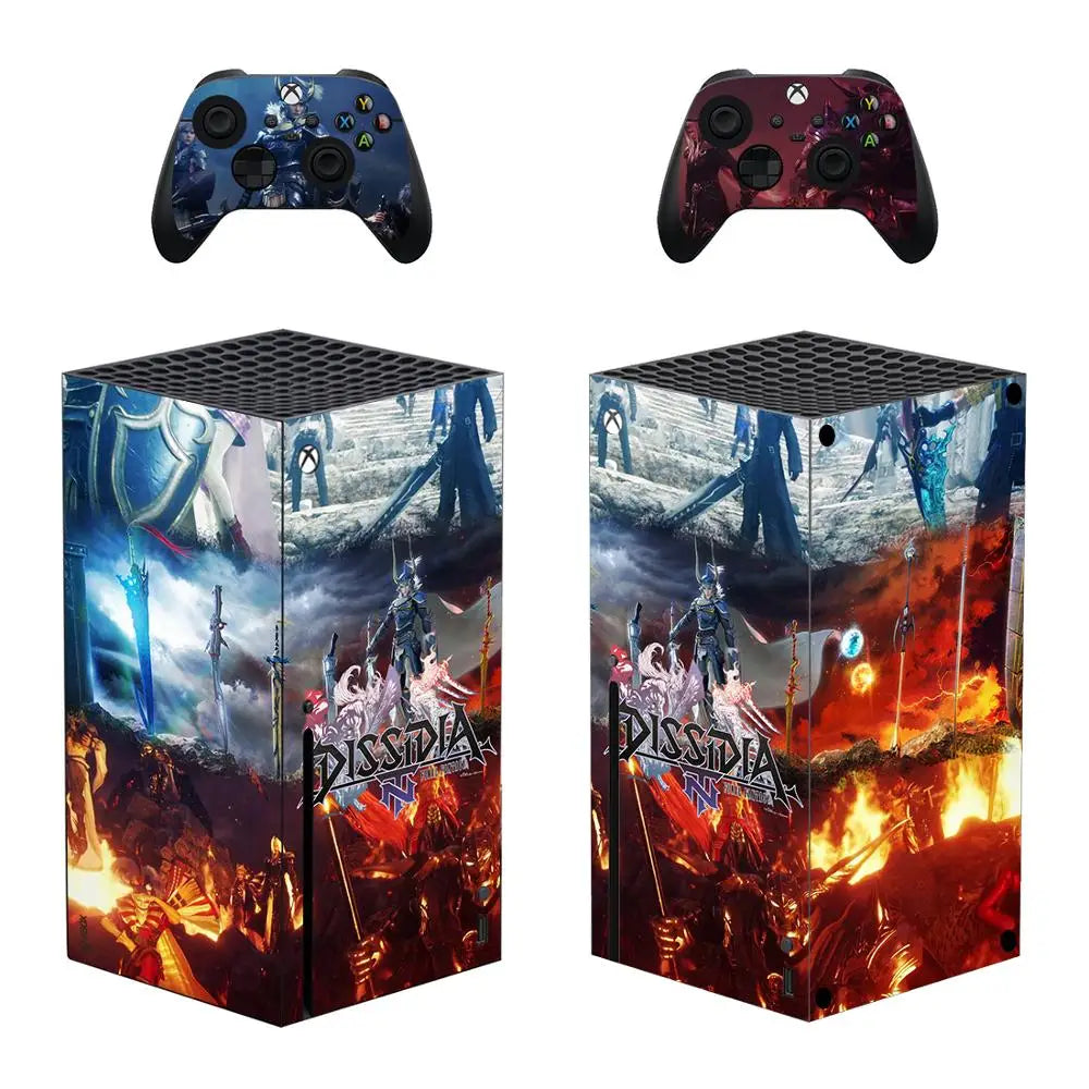 Final Fantasy Xbox Series X Vinyl Wrap Sticker – Legendary Fantasy Edition