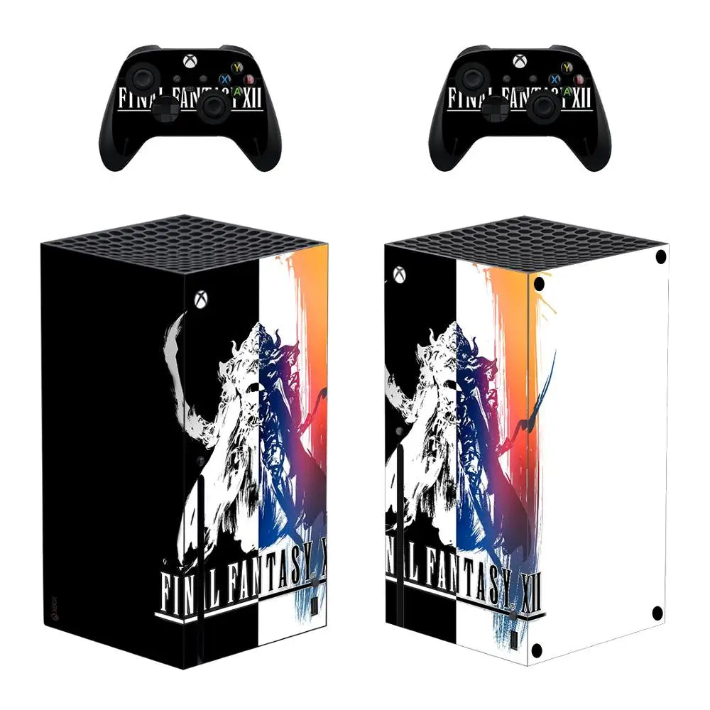 Final Fantasy Xbox Series X Vinyl Wrap Sticker – Legendary Fantasy Edition