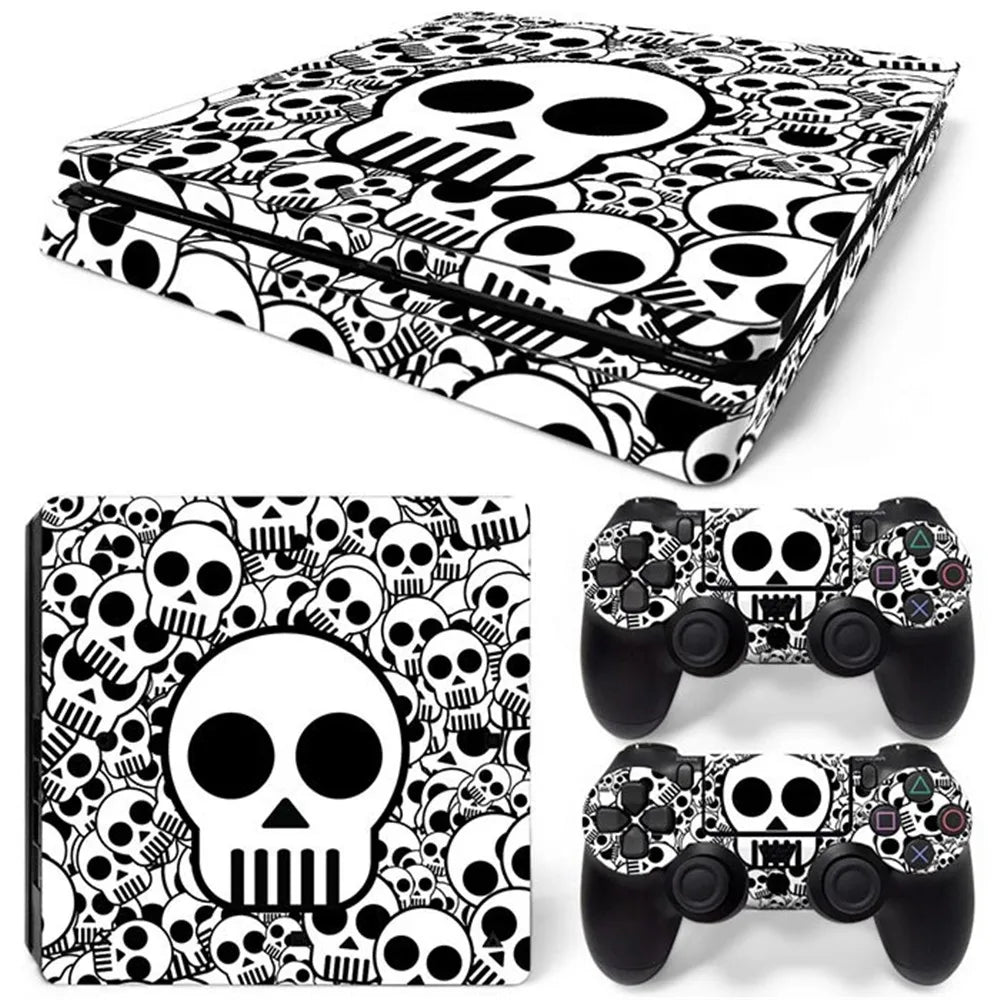 GraveSkin – Skull Edition Vinyl Wrap for PS4 Slim