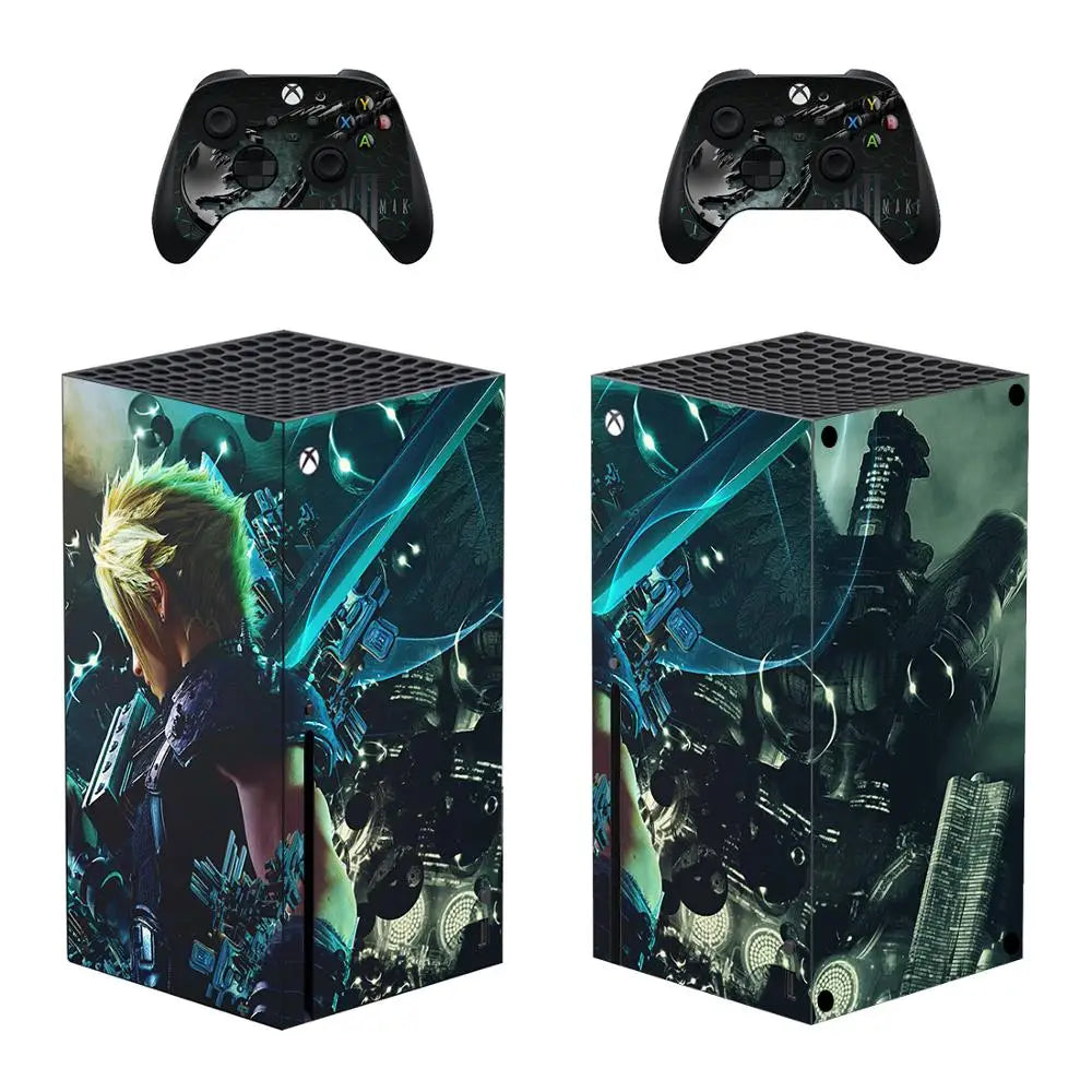 Final Fantasy Xbox Series X Vinyl Wrap Sticker – Legendary Fantasy Edition