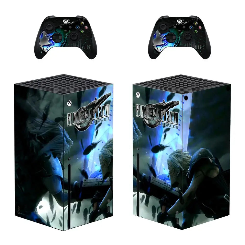 Final Fantasy Xbox Series X Vinyl Wrap Sticker – Legendary Fantasy Edition