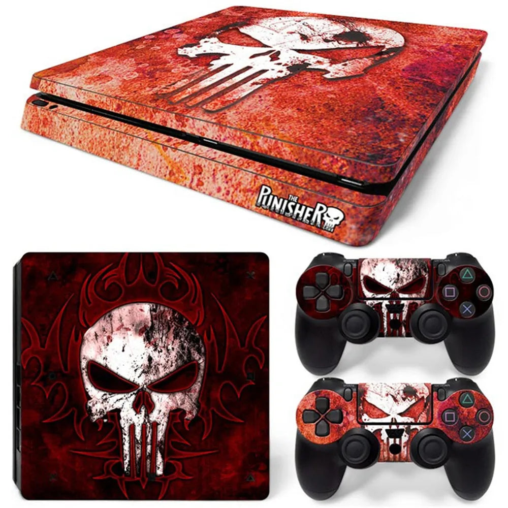 GraveSkin – Skull Edition Vinyl Wrap for PS4 Slim