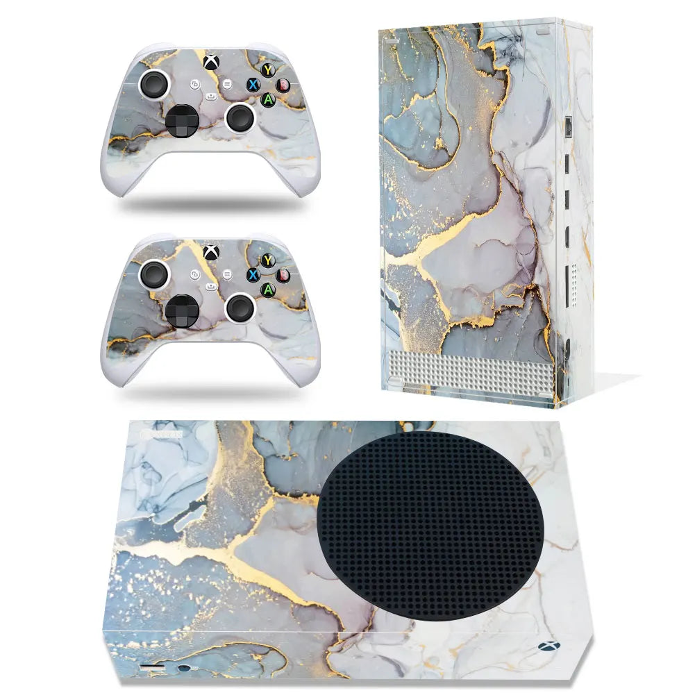 WrapXcel Series S – Custom Console & Controller Skin Set