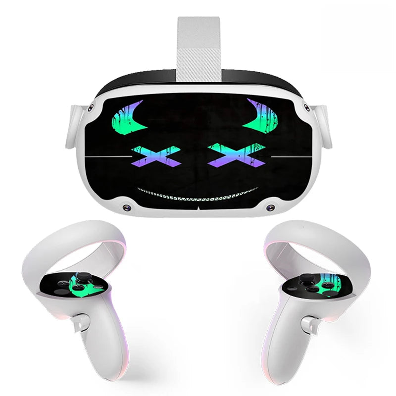 Custom Vinyl Skins for Oculus Quest 2 – Multi-Design Collection