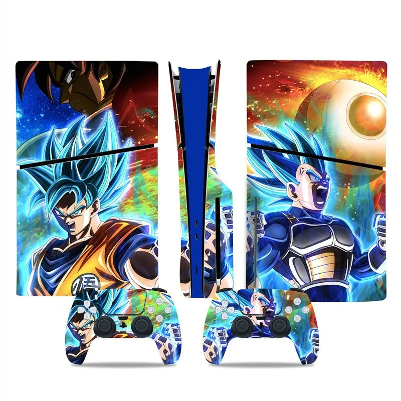 Saiyan Storm Vinyl Skin for PS5 Disc Edition