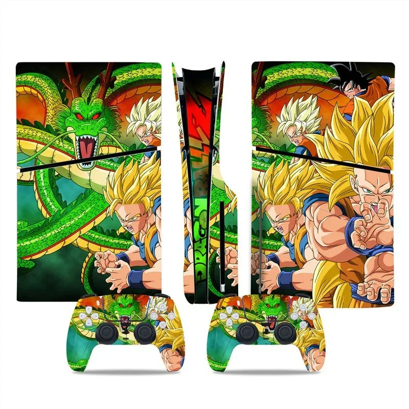 Saiyan Storm Vinyl Skin for PS5 Disc Edition