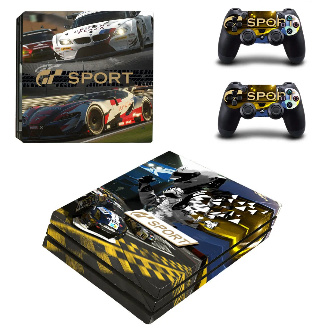 Apex Grip Wrap – Motorsport Edition Vinyl Skin for PS4 Pro