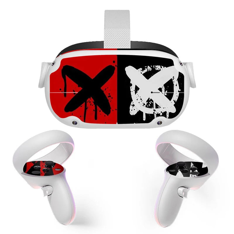 Custom Vinyl Skins for Oculus Quest 2 – Multi-Design Collection