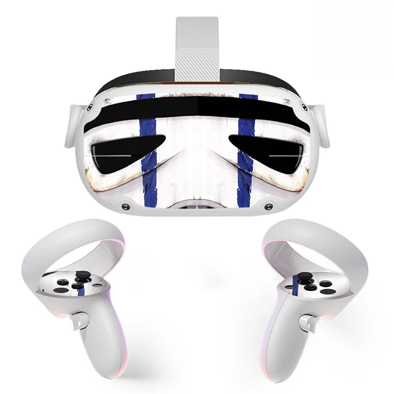 Custom Vinyl Skins for Oculus Quest 2 – Multi-Design Collection