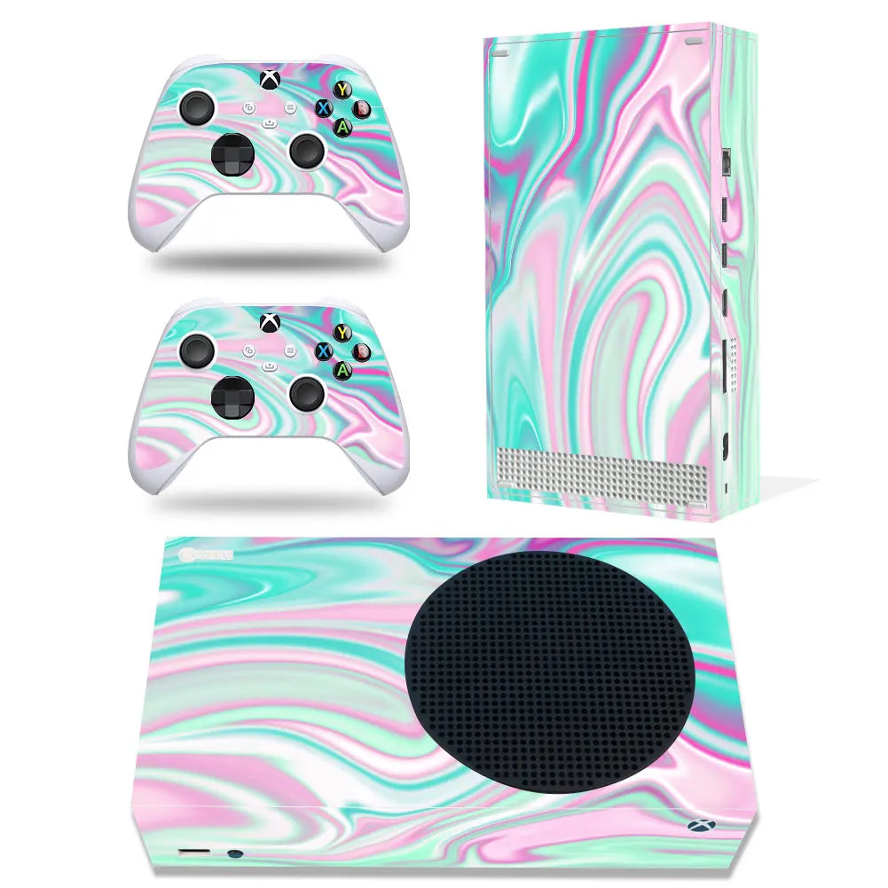 WrapXcel Series S – Custom Console & Controller Skin Set