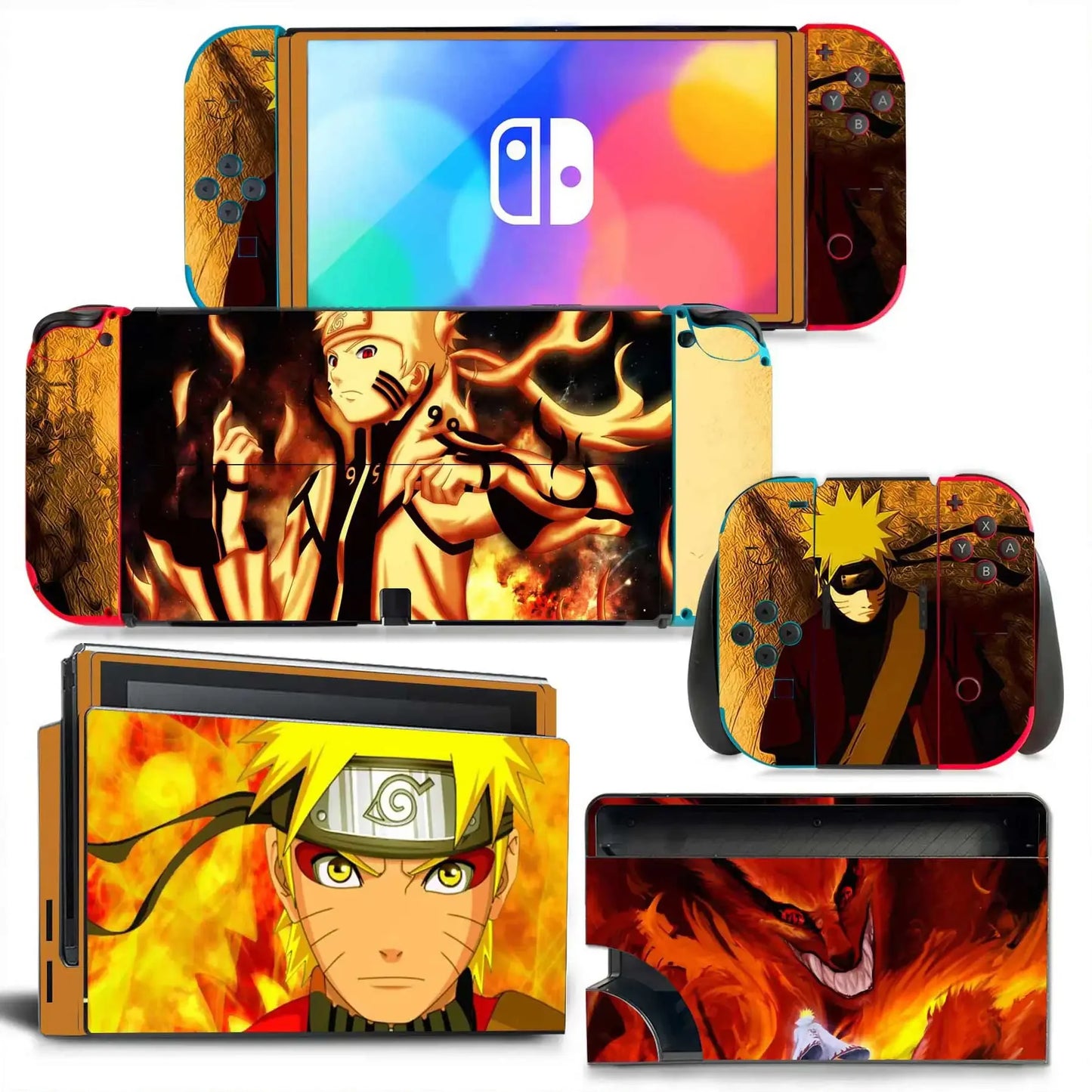 Shinobi Skins – Naruto Vinyl Wrap for Nintendo Switch OLED