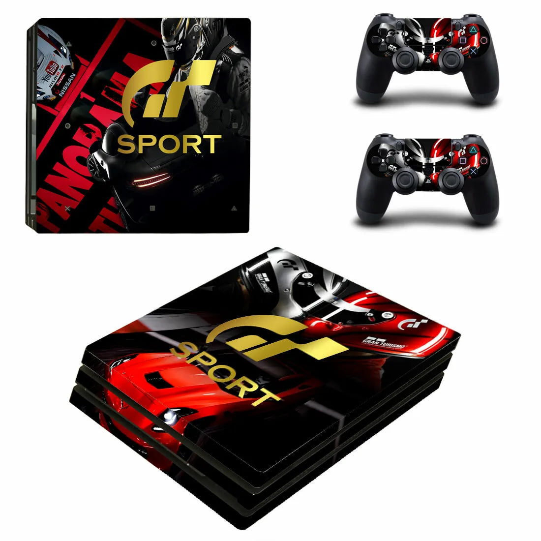 Apex Grip Wrap – Motorsport Edition Vinyl Skin for PS4 Pro