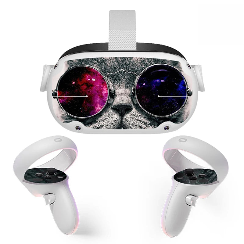 Custom Vinyl Skins for Oculus Quest 2 – Multi-Design Collection