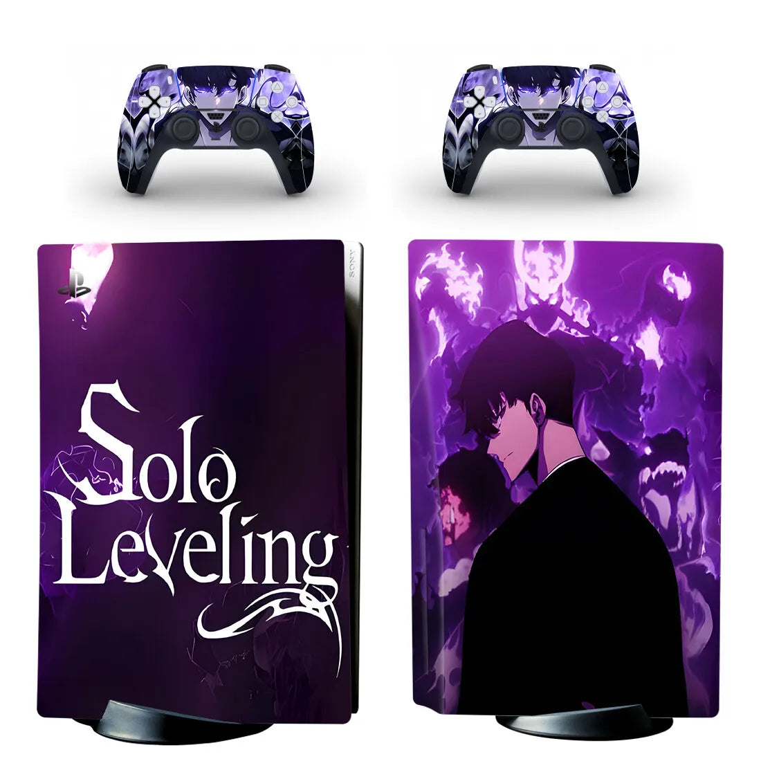 Shadow Rise Vinyl Skin for PS5 Console & Controllers