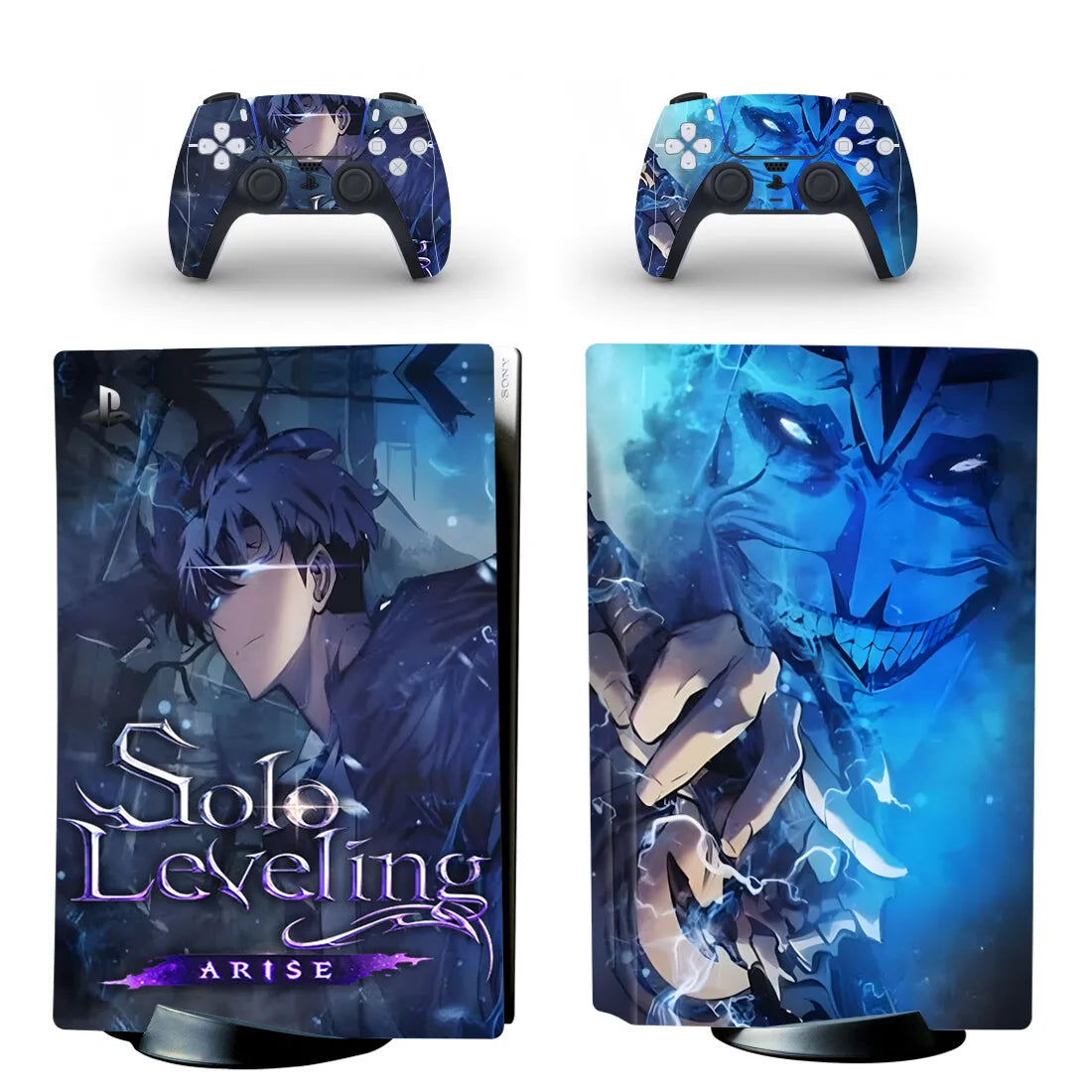 Shadow Rise Vinyl Skin for PS5 Console & Controllers