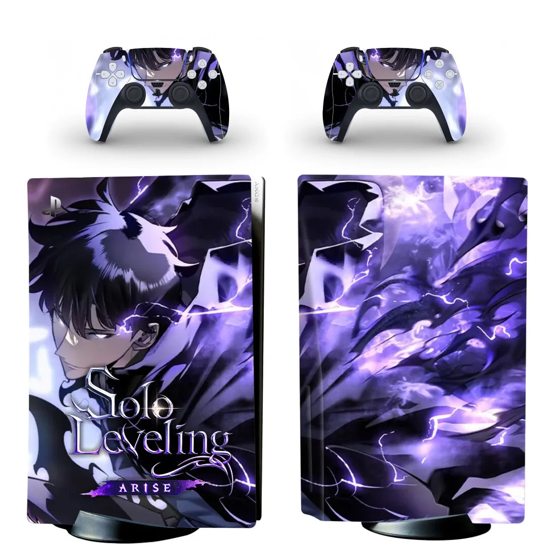Shadow Rise Vinyl Skin for PS5 Console & Controllers