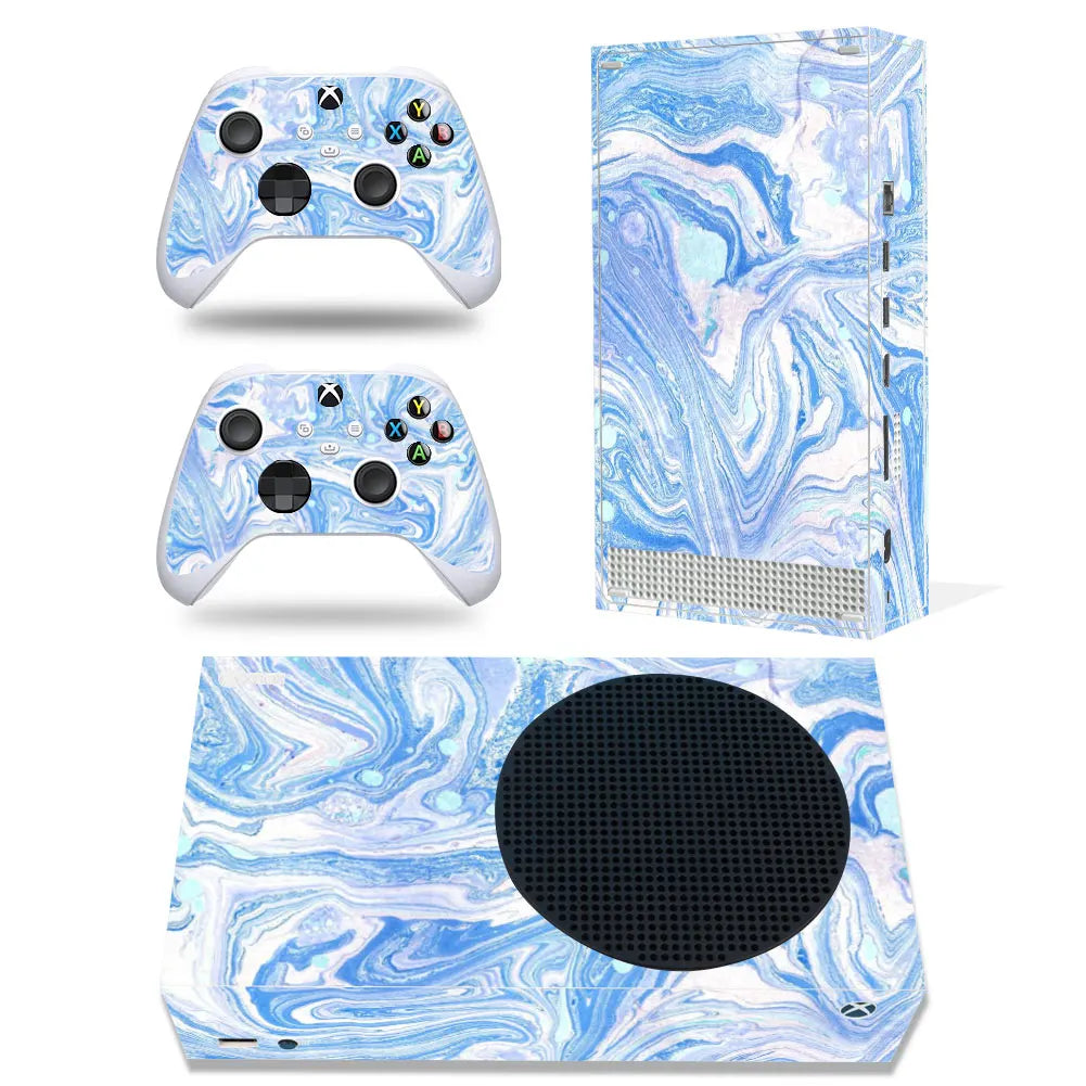 WrapXcel Series S – Custom Console & Controller Skin Set