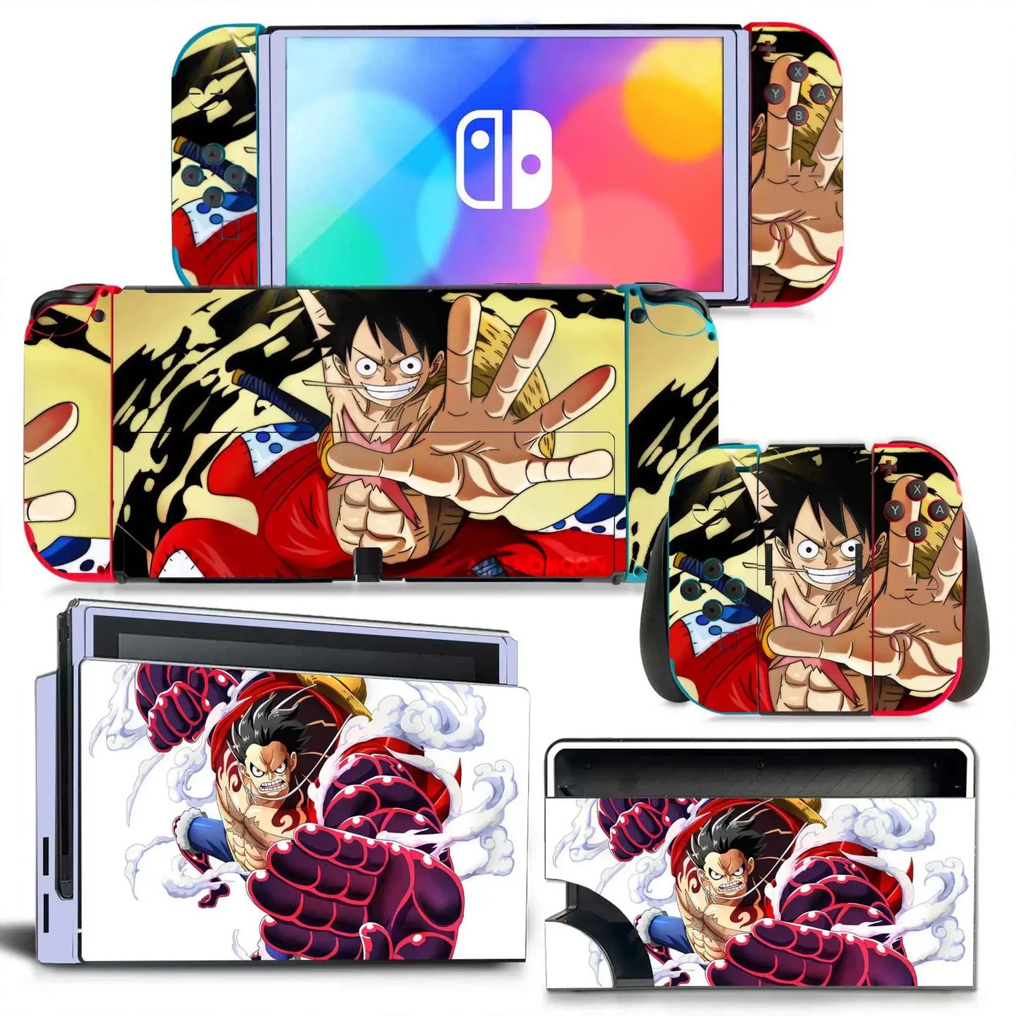 Dragon Ball Goku Vegeta Naruto Skin Cover Sticker Decal for Nintendo Switch OLED Console Joy-con Controller Dock Skin Vinyl