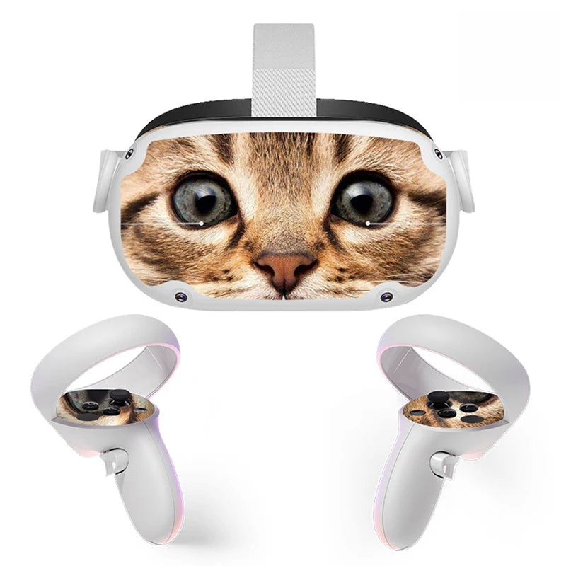 Custom Vinyl Skins for Oculus Quest 2 – Multi-Design Collection