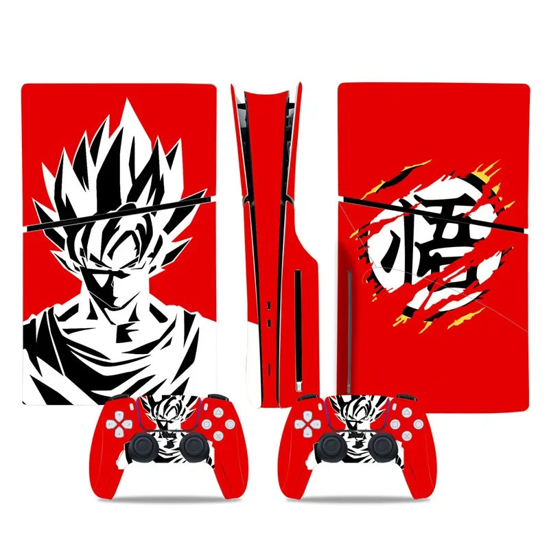 Saiyan Storm Vinyl Skin for PS5 Disc Edition
