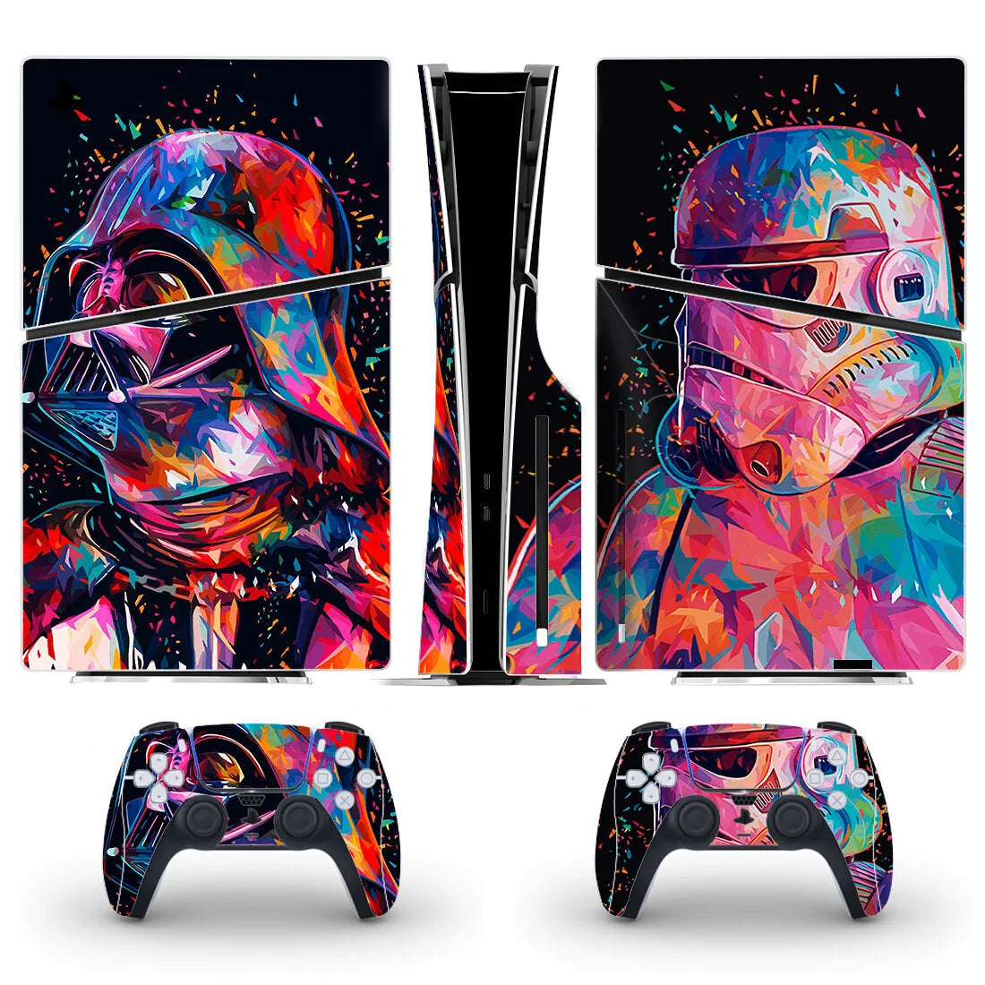 Star Wars PS5 Vinyl Wrap – Darth Vader & Stormtrooper Edition