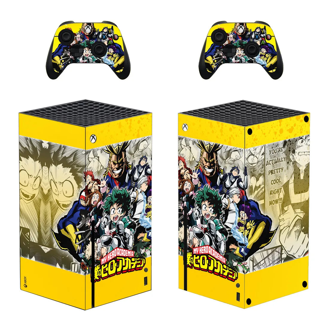 QuirkCharge Vinyl Wrap – Hero Series Xbox Series X Edition