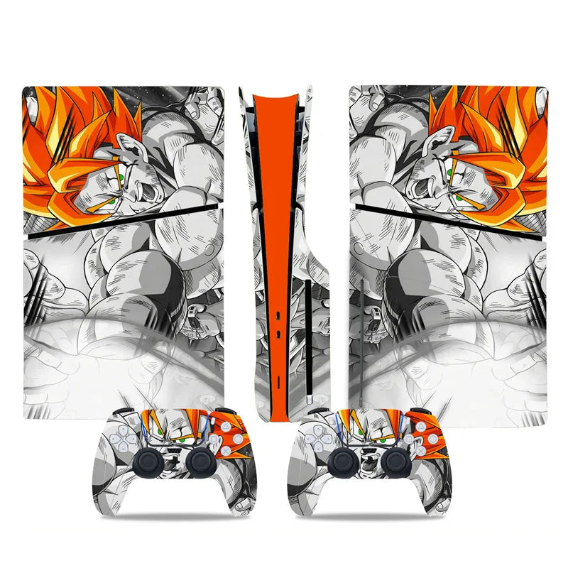 Saiyan Storm Vinyl Skin for PS5 Disc Edition
