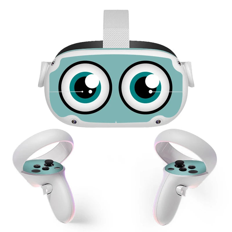 Custom Vinyl Skins for Oculus Quest 2 – Multi-Design Collection
