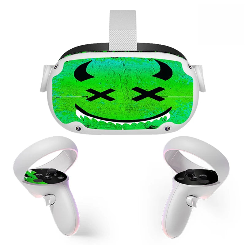Custom Vinyl Skins for Oculus Quest 2 – Multi-Design Collection