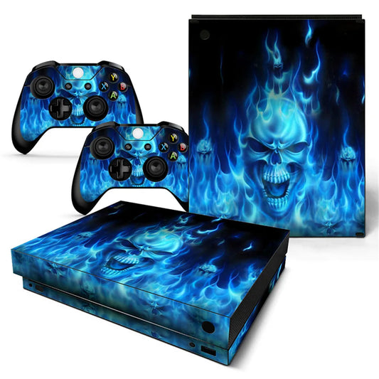 BoneWrap – Skull Edition Vinyl Skin for Xbox One X