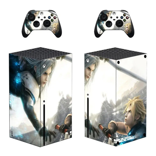 Final Fantasy Xbox Series X Vinyl Wrap Sticker – Legendary Fantasy Edition