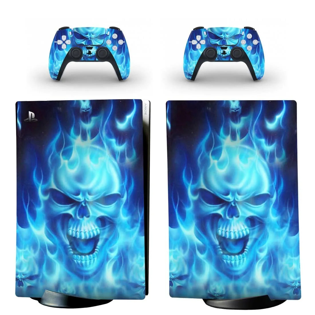 BoneWrap – Skull Edition Vinyl Skin for PS5 Digital