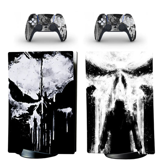 BoneWrap – Skull Edition Vinyl Skin for PS5 Digital