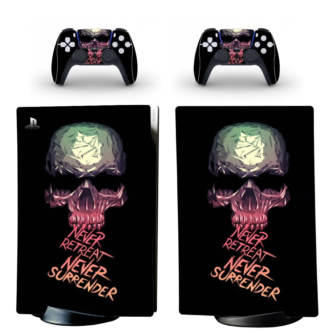 BoneWrap – Skull Edition Vinyl Skin for PS5 Digital