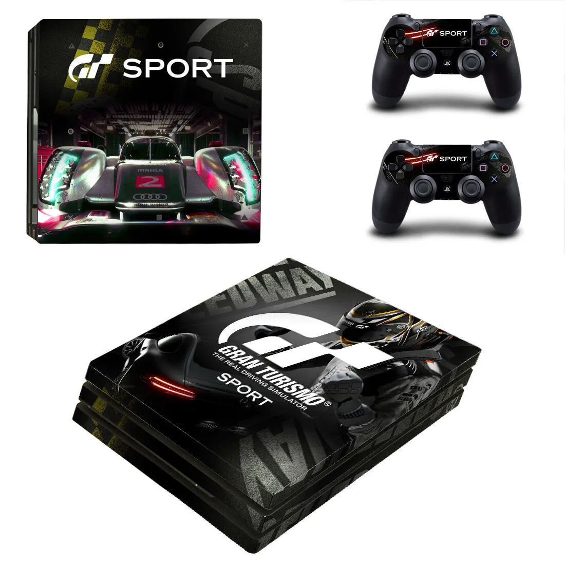 Apex Grip Wrap – Motorsport Edition Vinyl Skin for PS4 Pro