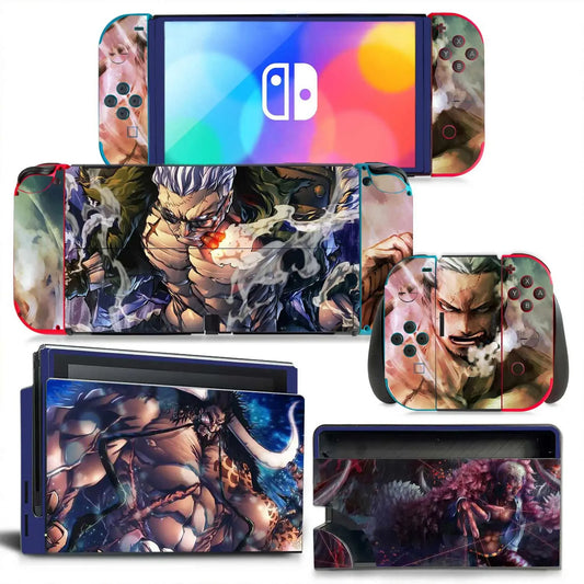 Grand Line Skins – One Piece Vinyl Wrap for Nintendo Switch OLED