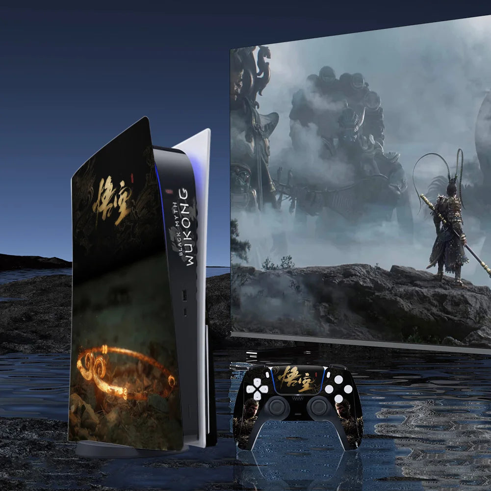 Celestial Monkey Wrap – Legendary Warrior Edition Vinyl Skin for PS5 & Digital