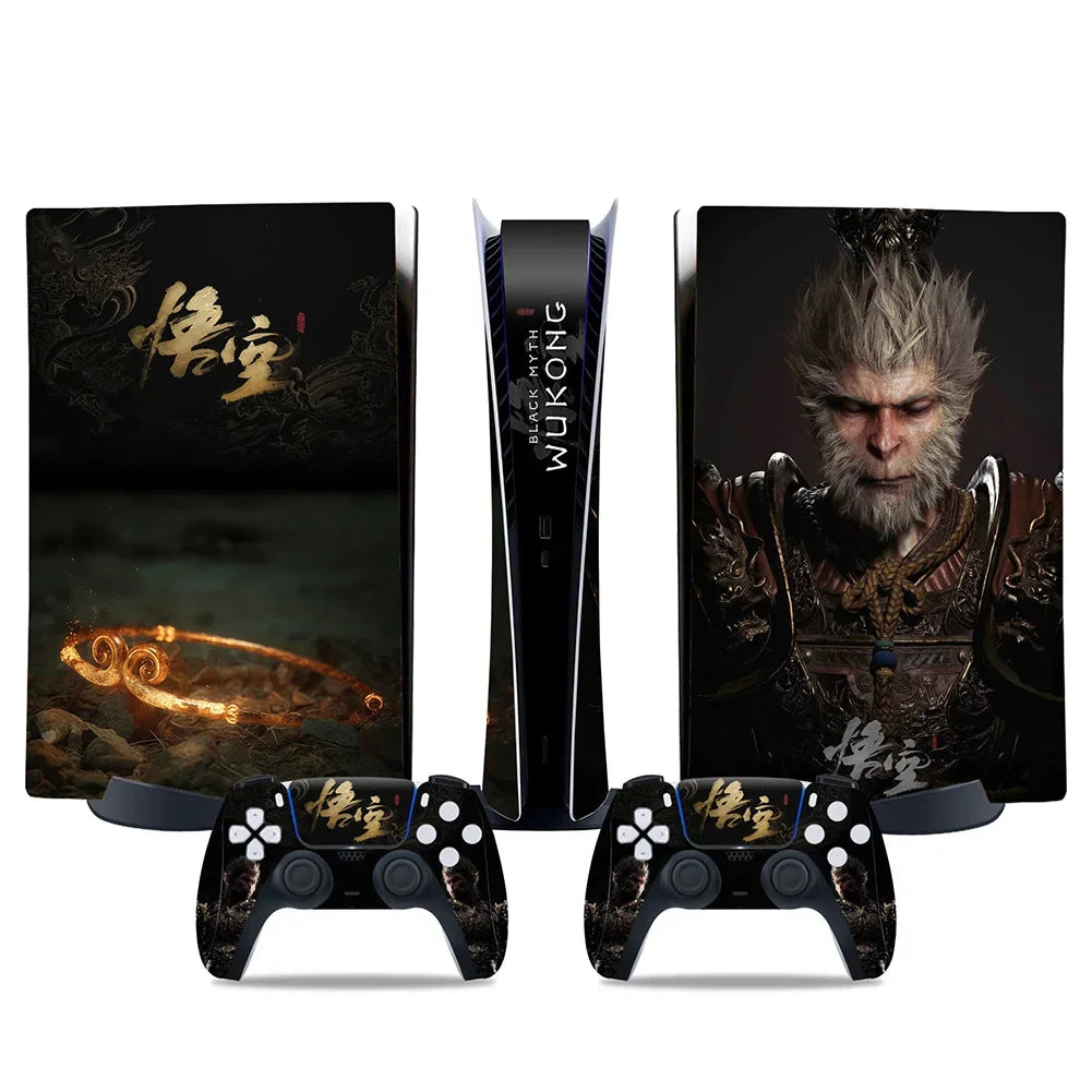 Celestial Monkey Wrap – Legendary Warrior Edition Vinyl Skin for PS5 & Digital