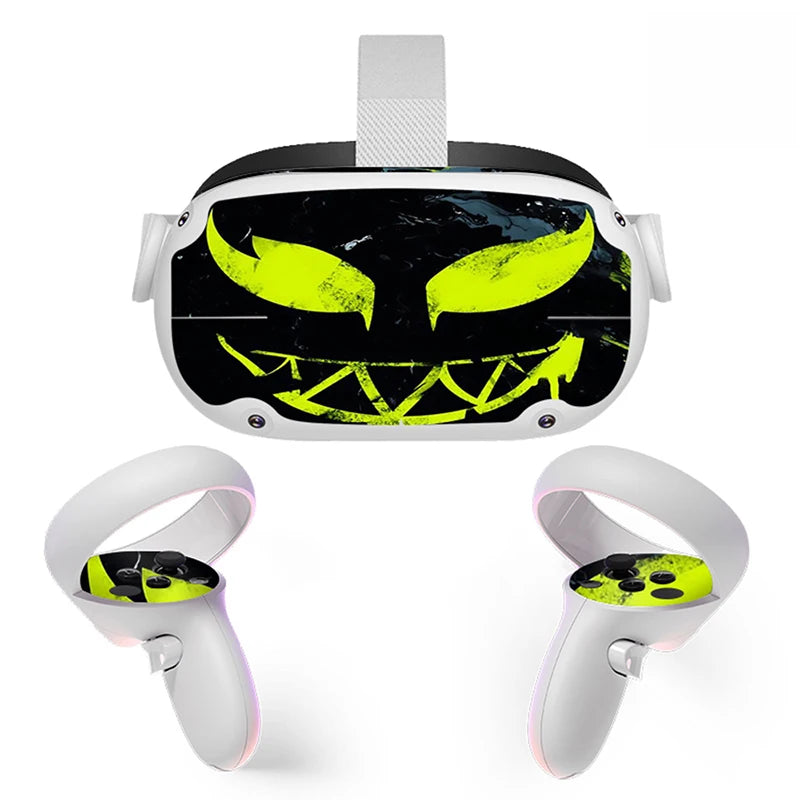 Custom Vinyl Skins for Oculus Quest 2 – Multi-Design Collection