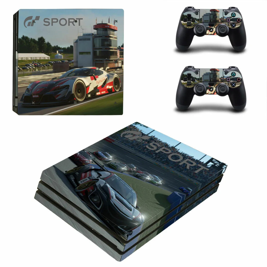 Apex Grip Wrap – Motorsport Edition Vinyl Skin for PS4 Pro