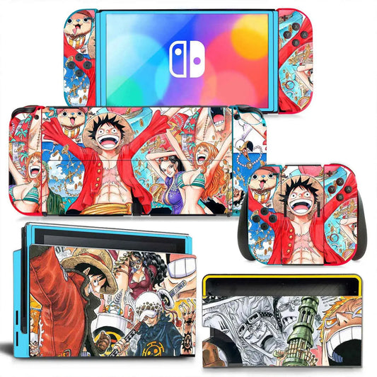 Dragon Ball Goku Vegeta Naruto Skin Cover Sticker Decal for Nintendo Switch OLED Console Joy-con Controller Dock Skin Vinyl